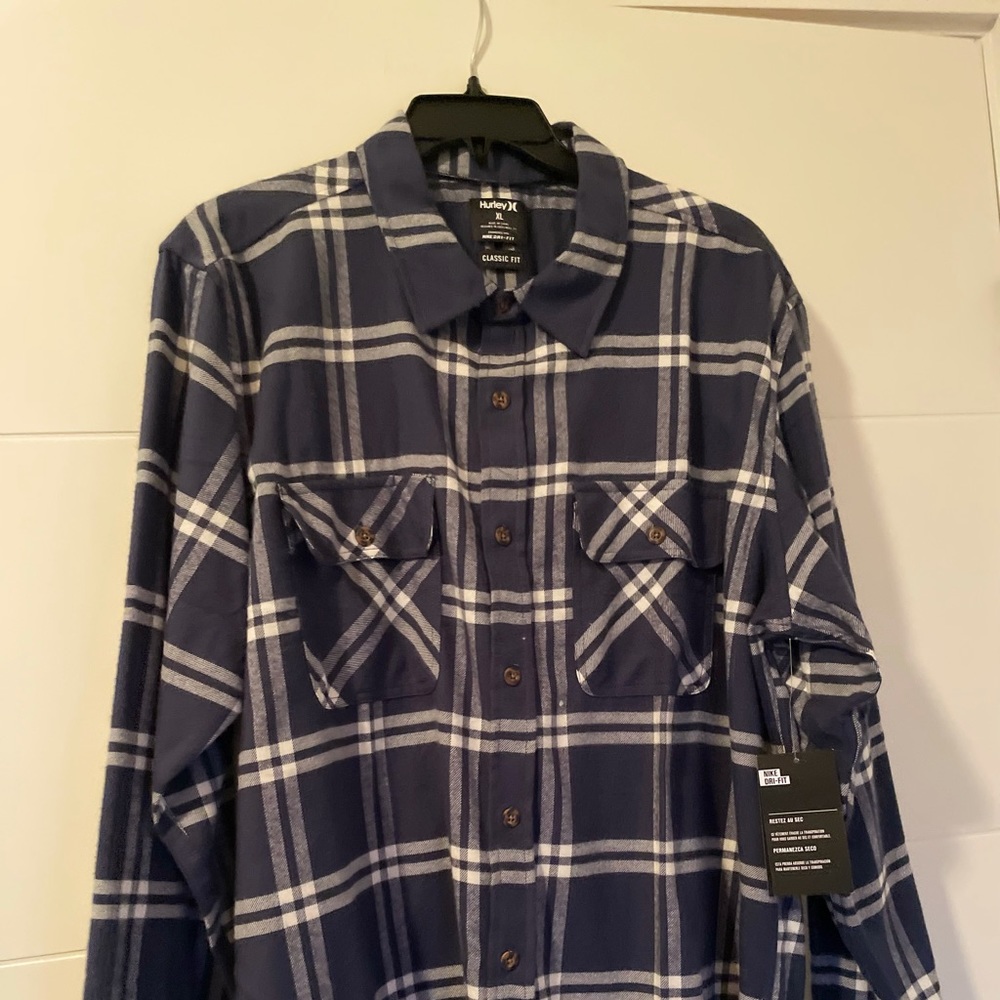 HURLEY Plaid Shirt